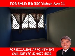Blk 350 Yishun Avenue 11 (Yishun), HDB 4 Rooms #182692482